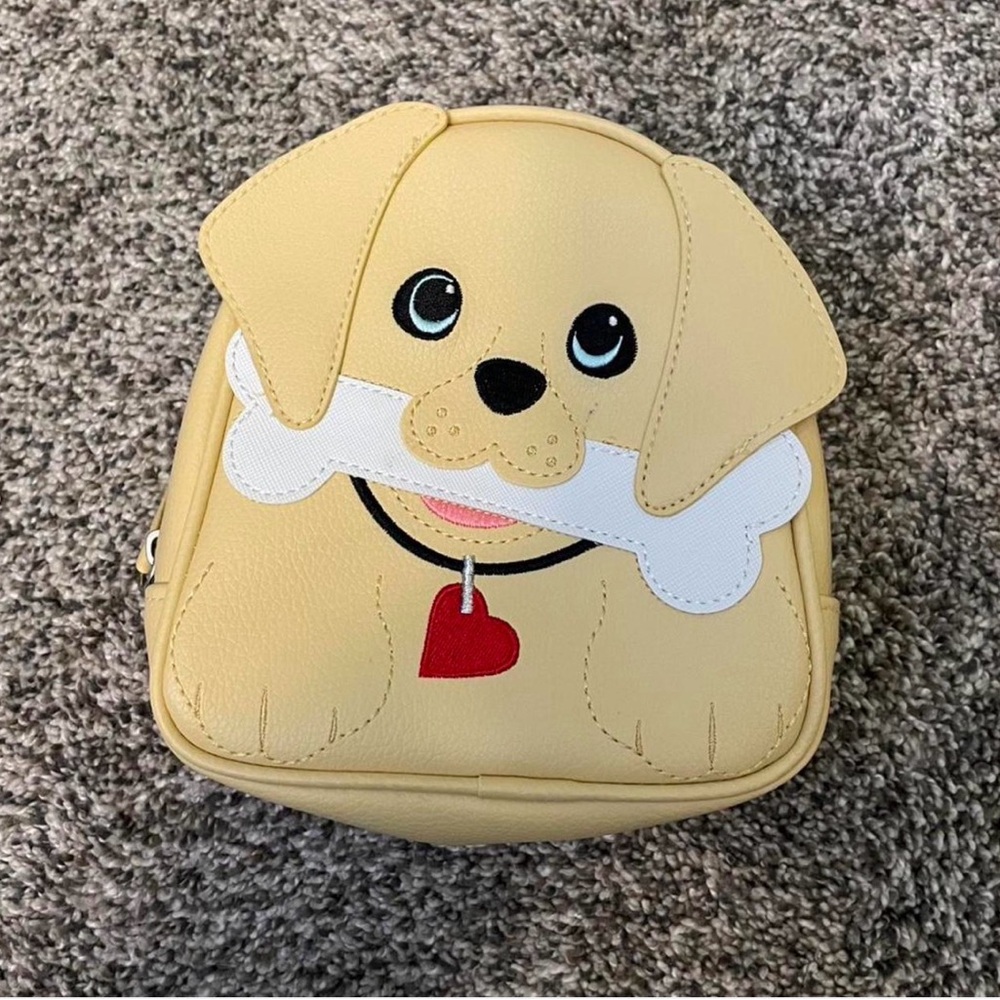 Bath & Body Works Dog Zipper Pouch Makeup Bag Brand New Never Used